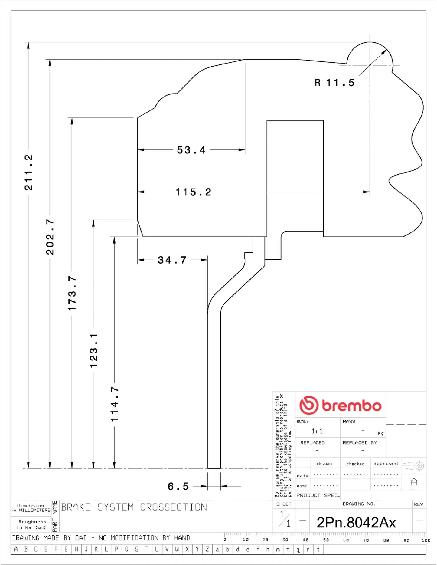 BREMBO Upgrade GT Kit 2 Piece - Rears