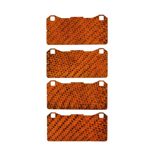 Carbon Fibre Brake Pad Shims for Toyota GR Corolla 1.6