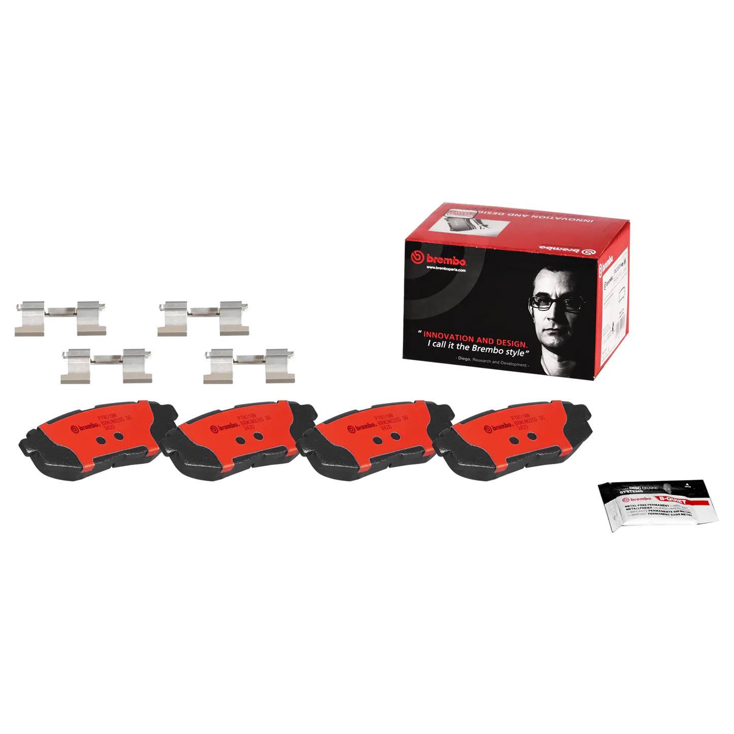 Brembo Prime Ceramic Rear Brake Pad - P78018N