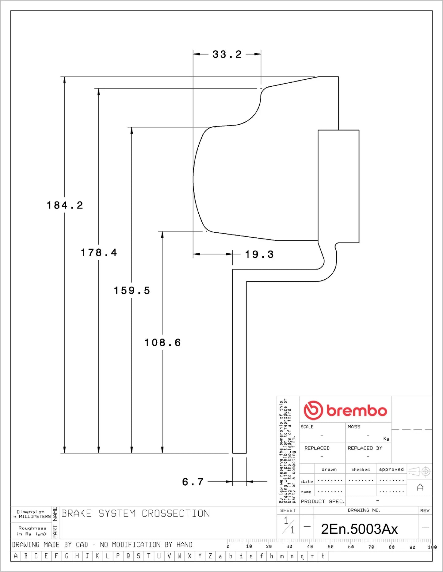 BREMBO Upgrade GT Kit 1 Piece - Rears