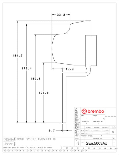 BREMBO Upgrade GT Kit 1 Piece - Rears