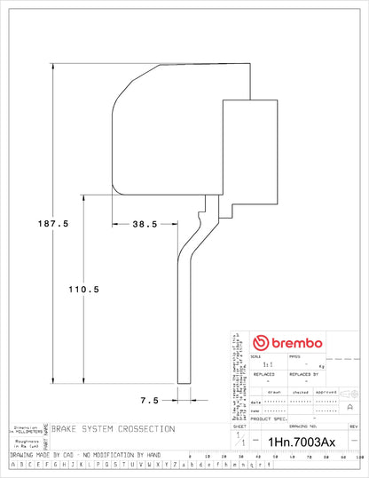 BREMBO Upgrade GT Kit 2 Piece - Fronts