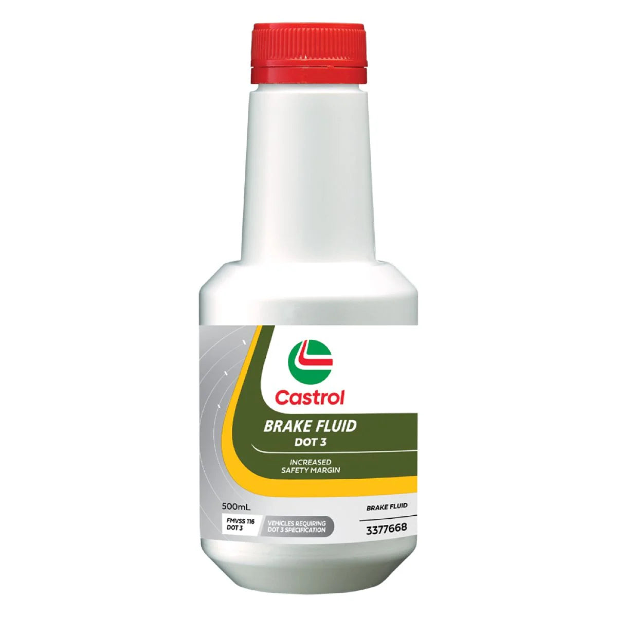 Castrol DOT 3 Brake Fluid 500mL - 3377668