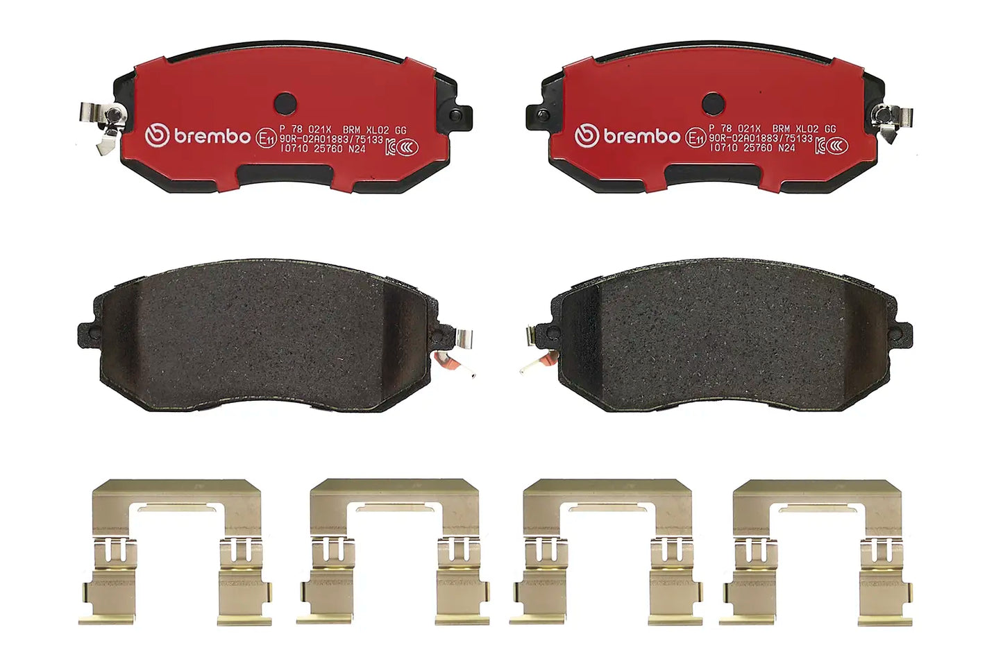 Brembo Xtra Front Brake Pad - P78021X