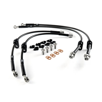 Toyota GR Yaris MK1 1.6 2020-2024 Brake Lines HEL Stainless Steel Braided