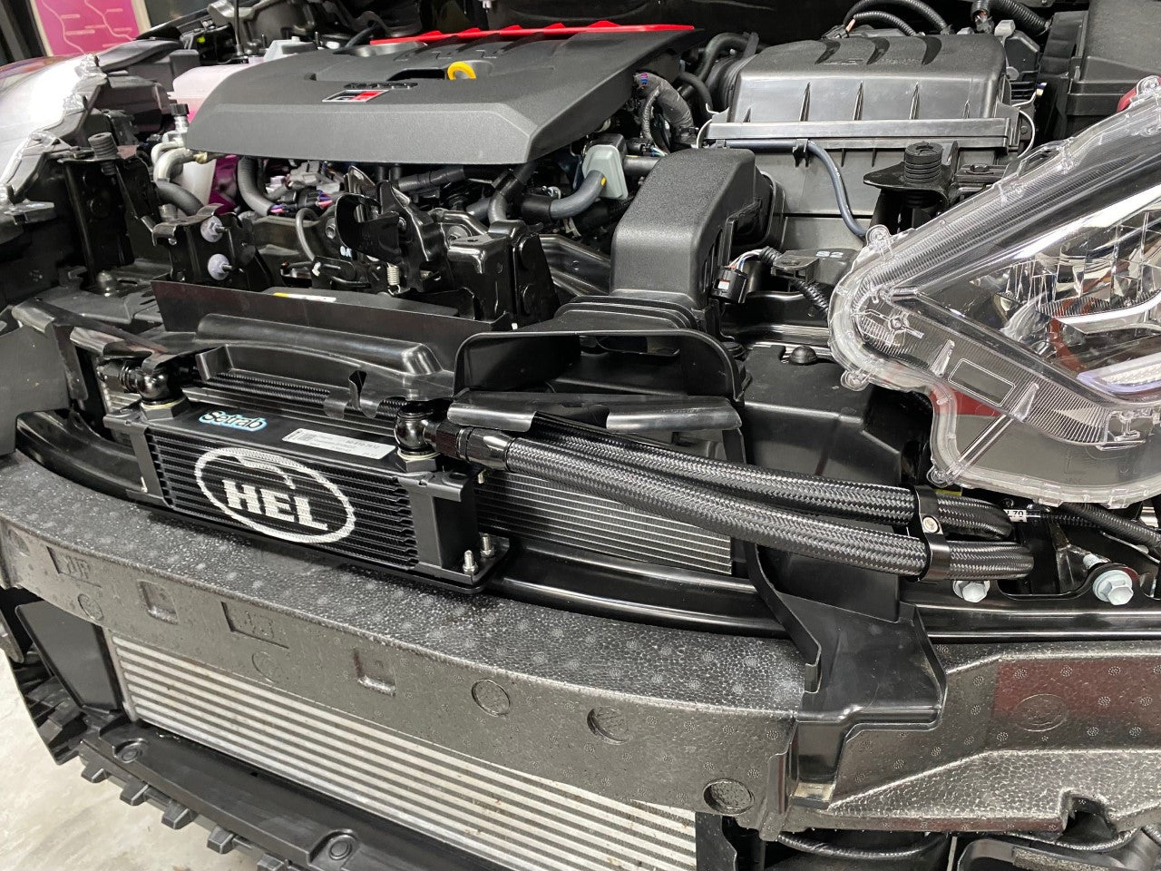 HEL Direct Fit Oil Cooler Kit for Toyota GR Yaris Gen 1 / Gen 2